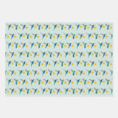 Kolibrie Vakanties Inpakpapier Vel (Voorkant)