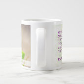 Kolibrie van Costa Psalm 145:4 KJV Grote Koffiekop (Achterkant)