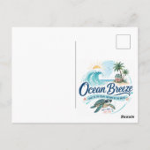 Kolibrie viert Onafhankelijkheidsdag Briefkaart (Achterkant)