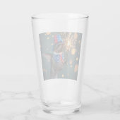 Kolibrie viert Onafhankelijkheidsdag Glas (Achterkant)