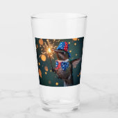 Kolibrie viert Onafhankelijkheidsdag Glas (Voorkant)