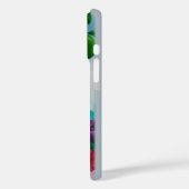 Kolibrie Vliegen In Bloementuin Case-Mate iPhone Case (Achterkant / Links)