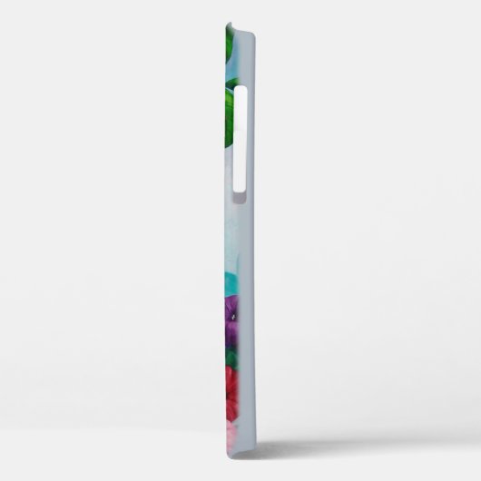 Kolibrie Vliegen In Bloementuin Case-Mate iPhone Case (Achterkant / Links)