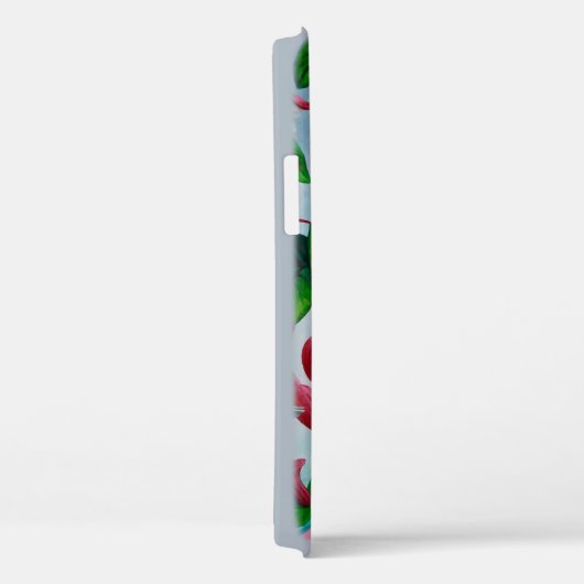 Kolibrie Vliegen In Bloementuin Case-Mate iPhone Case (Achterkant / Rechts)