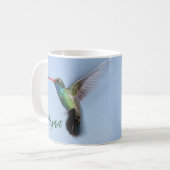 Kolibrie Vogel Koffiemok (Voorkant links)