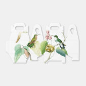 Kolibrie Vogel Wildlife Floral Favor Box Bedankdoosjes (Uitgevouwen)