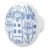 Kolibrie Vogelhuis Keramische Knop (Rechts)