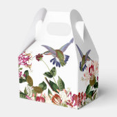 Kolibrie Vogels Honingzuigbloem Bloem Bedankdoosjes (Achterkant)