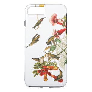 Kolibrie Vogels Natuur Bloemen iPhone 7 Hoesje