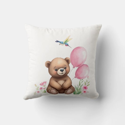 Kolibrie & vrienden kussen (Achterkant)