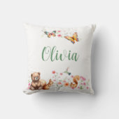 Kolibrie & vrienden kussen (Voorkant)