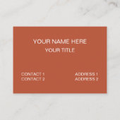 Kolibrie vrolijke en gelukkige vogelaar visitekaartje (Achterkant)