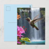 Kolibrie Watervalpark, Briefkaart (Voorkant / Achterkant)