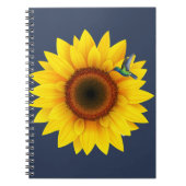 Kolibrie & Zonnebloem Notitieboek (Voorkant)