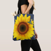 Kolibrie & Zonnebloem Tote Bag (Dichtbij)