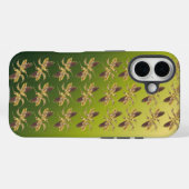 Kolibrieën Goud & Paars Mozaïek Case-Mate iPhone Case (Achterkant (horizontaal))