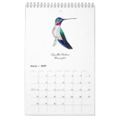 Kolibriekalender Kalender (Mar 2027)