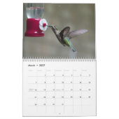 Kolibries 2027 kalender (Mar 2027)