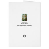 Kolibries door Ernst Haeckel, Oude Vogels Bomen (Achterkant)