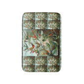 Kolibries door Ernst Haeckel, Oude vogels bomen Badmat (Voorkant Verticaal)
