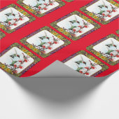 Kolibries en Bloemen #5 Cadeaupapier (Hoek)