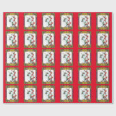 Kolibries en Bloemen #5 Cadeaupapier (Vlak)