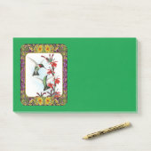 Kolibries en Bloemen #5 Post-it® Notes (Op bureau)