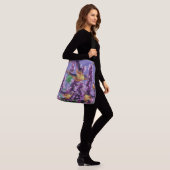Kolibries en bloemen door CBDOilPrincess Crossbody Tas (Op model)