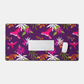 Kolibries en bloemen Mooi Bureaumat (Keyboard & Muis)