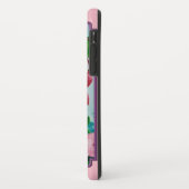 Kolibries en bloemen roze Case-Mate iPhone case (Achterkant/links)