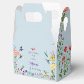 Kolibries en Bloementuin verjaardagsfeestje Bedankdoosjes (Geopend)