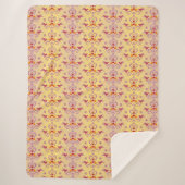 Kolibries en harten sherpa deken (Voorkant)