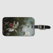 Kolibries en Witte Orchidee door Martin J. Heade Bagagelabel (Voorkant (horizontaal))