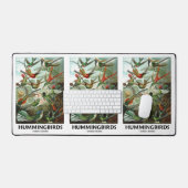 Kolibries Ernest Haeckel kunstvormen van Natuur Bureaumat (Keyboard & Muis)