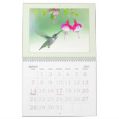 Kolibries het hele jaar door kalender (Mar 2027)
