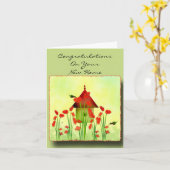 Kolibries in het Wenskaart van Papavers Kaart (Gele Bloem)