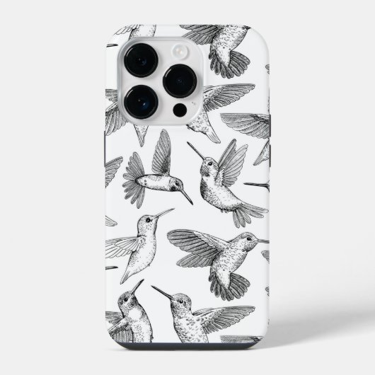 Kolibries iPhone Hoesje (Achterkant)