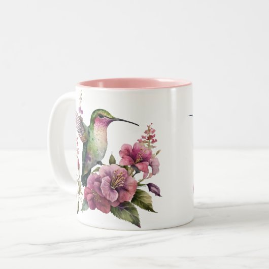 Kolibries Keramische Mok (Voorkant links)
