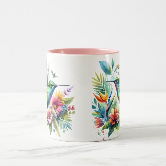 Kolibries Keramische Mok (Center)