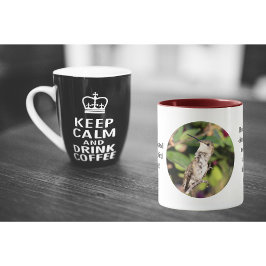 Kolibries koffiekop mok