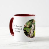 Kolibries koffiekop mok (Voorkant links)