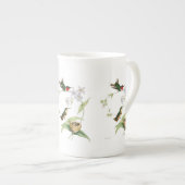 Kolibries Natuurlijke geschiedenis Bone China Mok (Voorkant rechts)