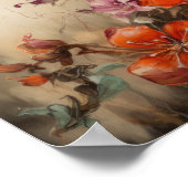 Kolibries Schilderen Kunst Print Poster (Hoek)