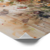 Kolibries Schilderen Kunst Print Poster (Hoek)