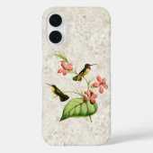  kolibries Tropische bloemen Case-Mate iPhone Case (Achterkant)