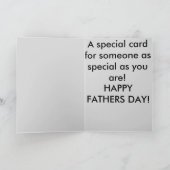 Kolibries Vaderdag kaart (Binnen)