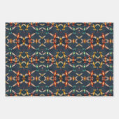 Kolibries van alle kleuren inpakpapier vel (Voorkant)