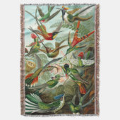 Kolibries van Ernst Haeckel Deken (Voorkant Verticaal)