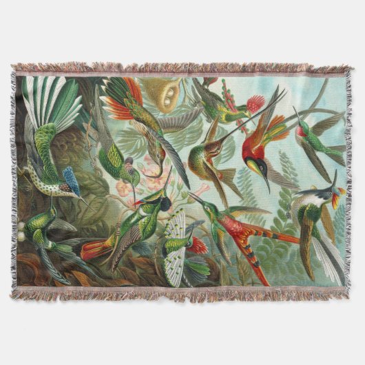 Kolibries van Ernst Haeckel Deken (Voorkant)