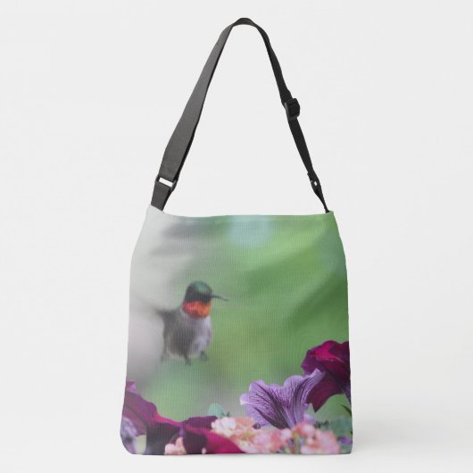 kolibrietas crossbody tas (Achterkant)